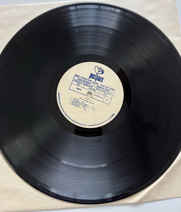 KAT 38 Minuts Of Life 1 PRESS 1987r. winyl bez okladki