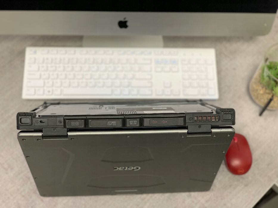 Pancerny laptop GETAC S410 i5-6Gen 16GB 512Gb SSD FullHD- do Warsztatu