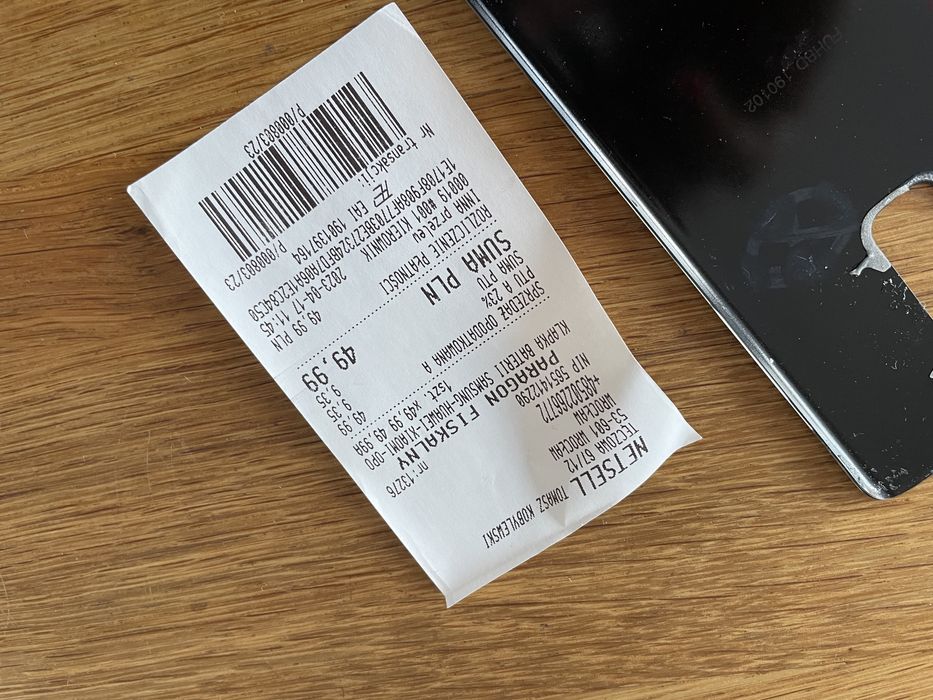 Nowa klapka telefonu baterii samsung duos czarna połysk