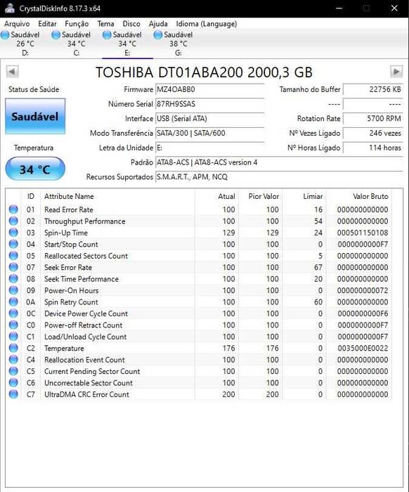 PC/MAC - Disco Externo Toshiba CANVIO Desktop 2TB - USB 3.0