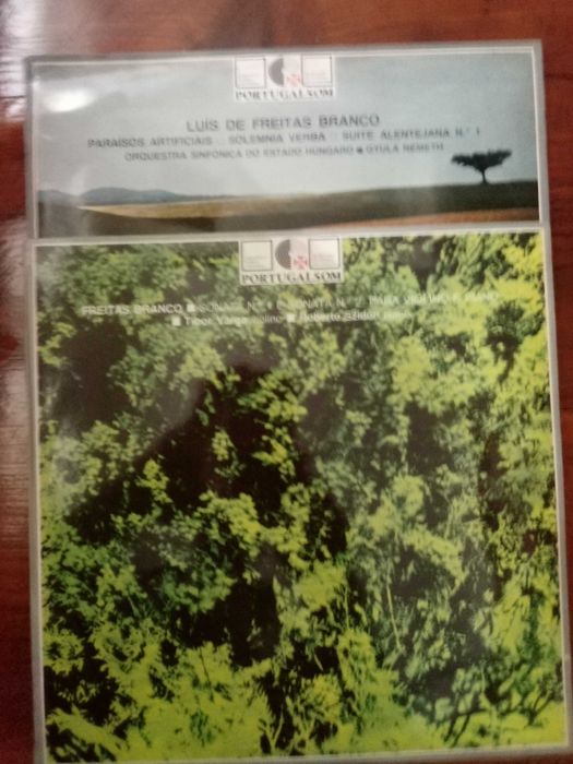 Luís de Freitas Branco - dois discos de vinil