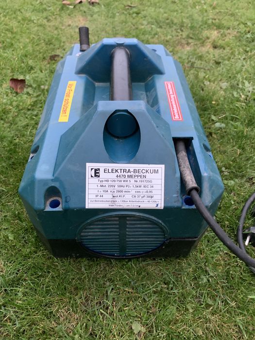 Myjka cisnieniowa Elektra Beckum HD 120/750WX5