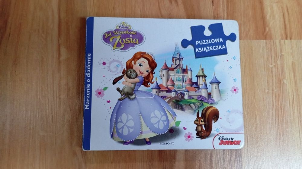 Jej wysokość Zosia - Marzenie o diademie, Puzzlowa książeczka, Disney