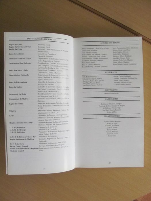 Guia dos Itenerários Culturais das Regiões da Europa