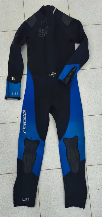 Fato Mergulho Neoprene Tamanho L