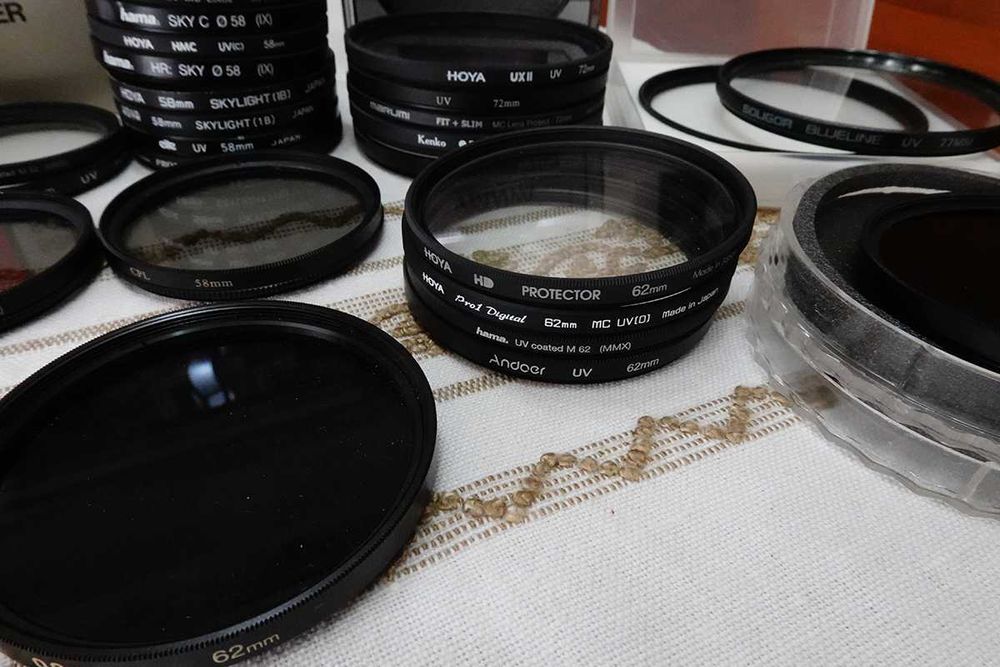 Filtros p/Objetivas / Lentes