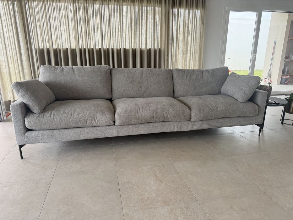 Sofa cinza 5 pessoas