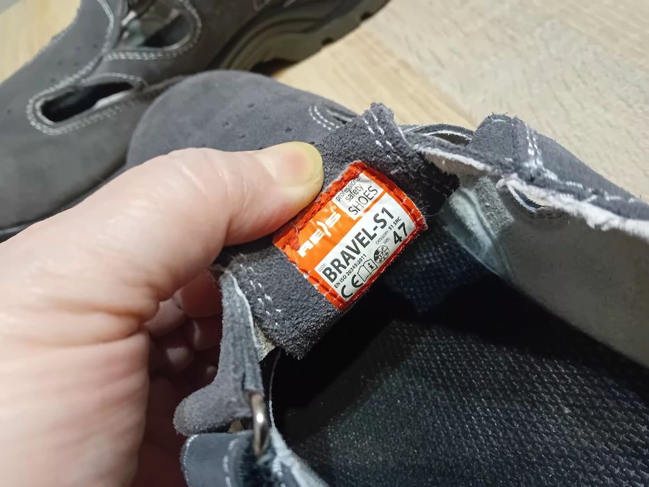Buty męskie robocze ochronne Bravel-S1, r. 47, REIS