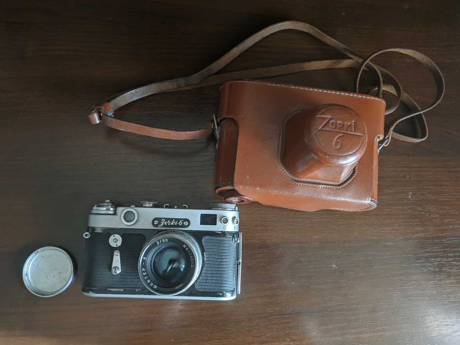 Фотоаппарат Zorki-6 Зоркий-6 с объективом Юпитер-8 50 mm f/2