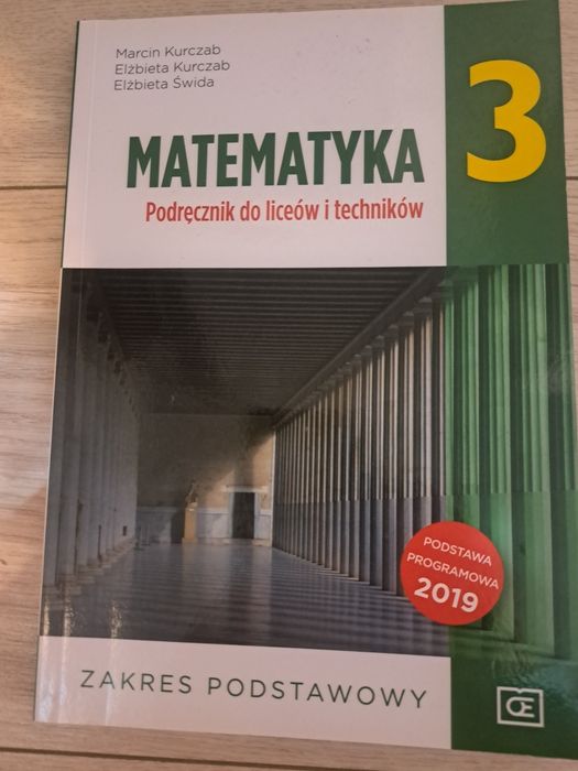 Matematyka  3, zakres podstawowy