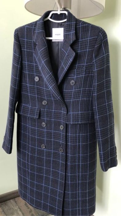 Пальто Mango S в клітинку