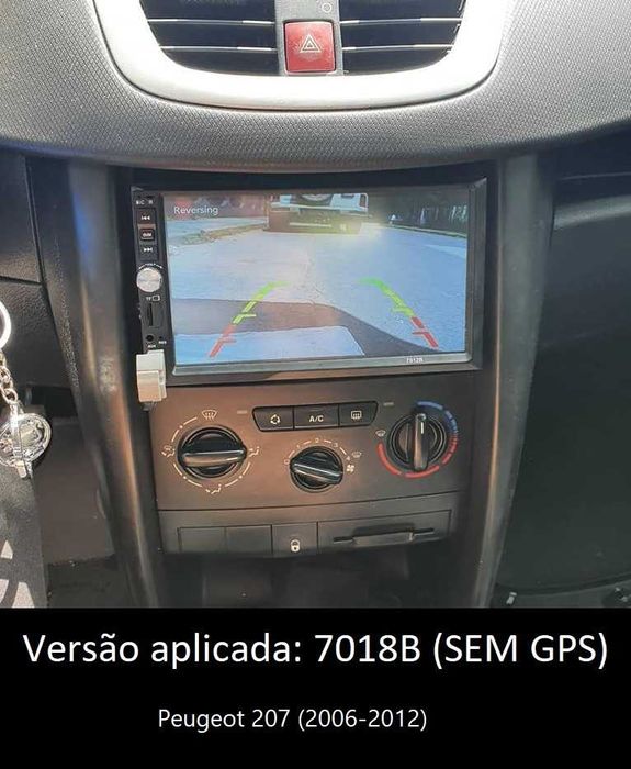 (NOVO) Rádio 2DIN • Peugeot 207 / 307 • Android GPS [4+64GB]