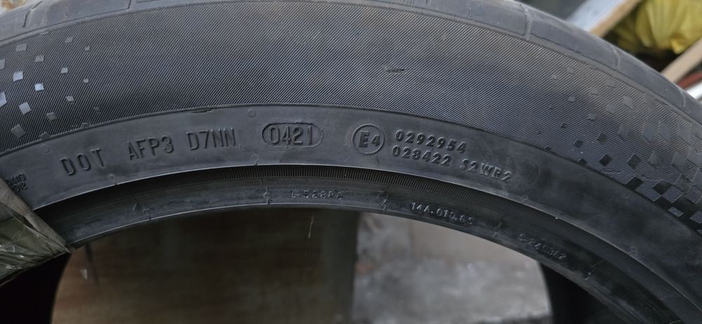 continental sport contact 275 45 r21