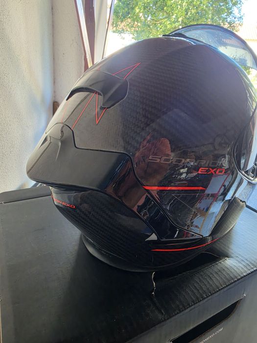 Capacete Scorpion carbono