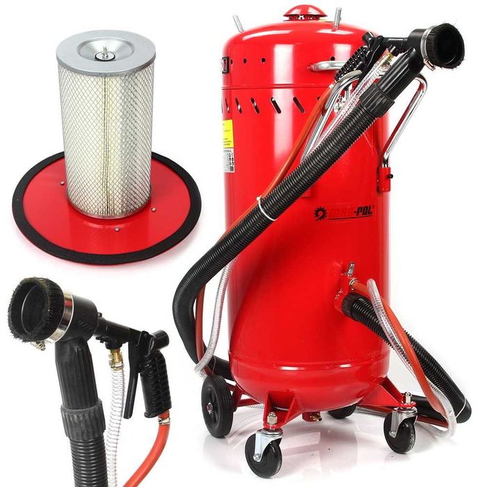 Kompresor olejowy 200L 10bar BJC sprężarka + PIASKARKA 105 L BEZPYŁOWA