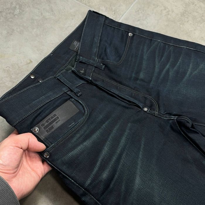 G Star Raw Blades Slim джинси штаны джинсы штани брюки слим фит деним одяг одежда классические прямые зауженые ж стар рав плотные синие скинни
