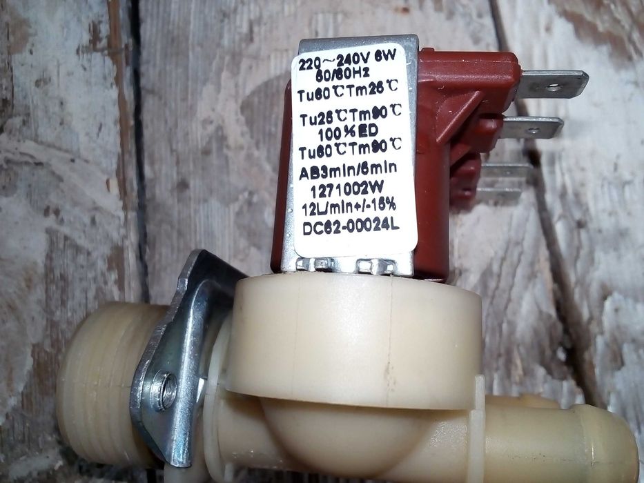 электроклапан набора воды стиральной машины двойной 180° DC62-00024L