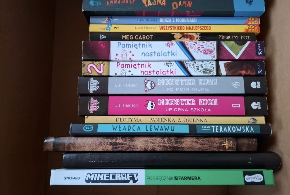 Zestaw książek. Dla nastolatków