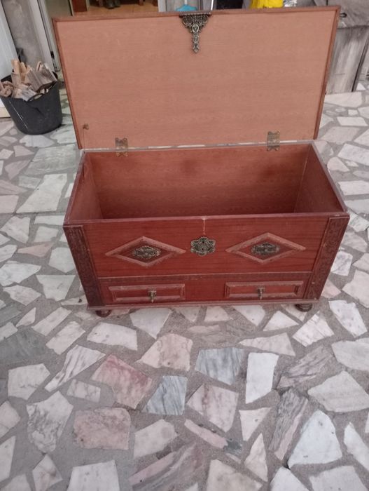 Vintage Wooden Chest