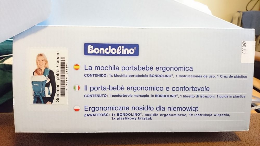 Nosidło ergonomiczne Bondolino