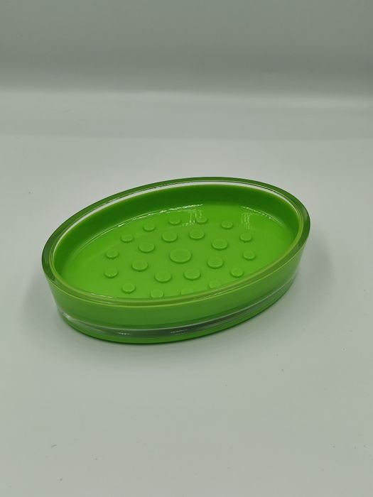 NOWA Zielona mydelniczka 13,5 x 2 x 9,5cm