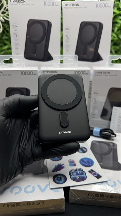 Proove powerbank 10000 mAh 20w magsafe для Айфон павер швидка зарядка