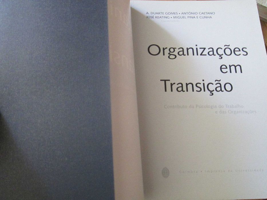 Organizações em transição: contributo da psicologia do trabalho