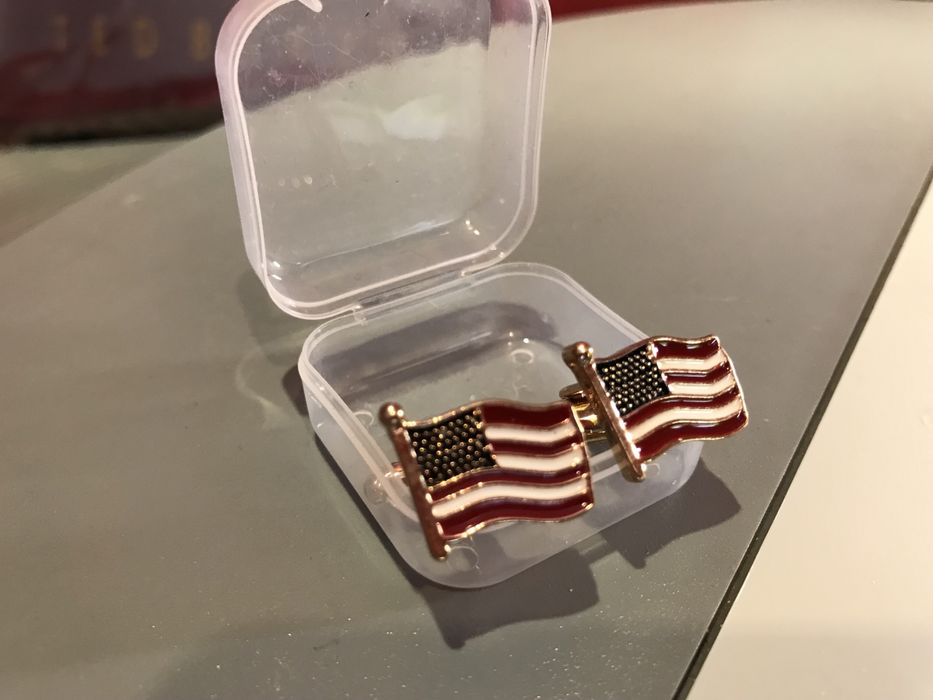 Запонки Америка Флаг США