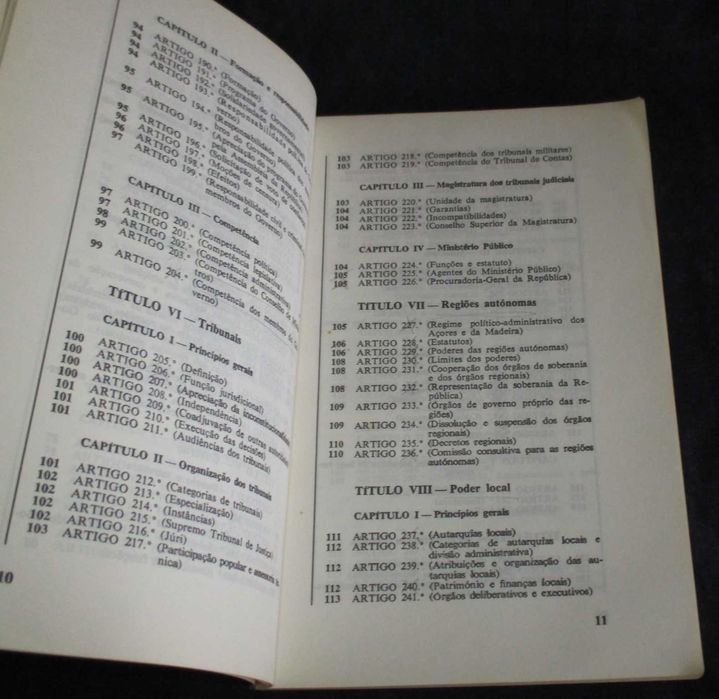 Livro Constituição da República Portuguesa 1976 INCM