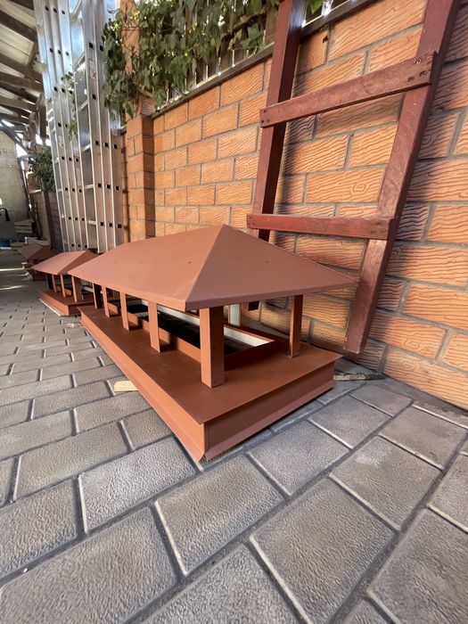 Колпаки, воронки, желоба