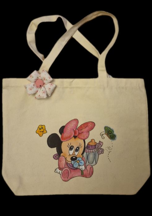 Tote bags pintados à mão