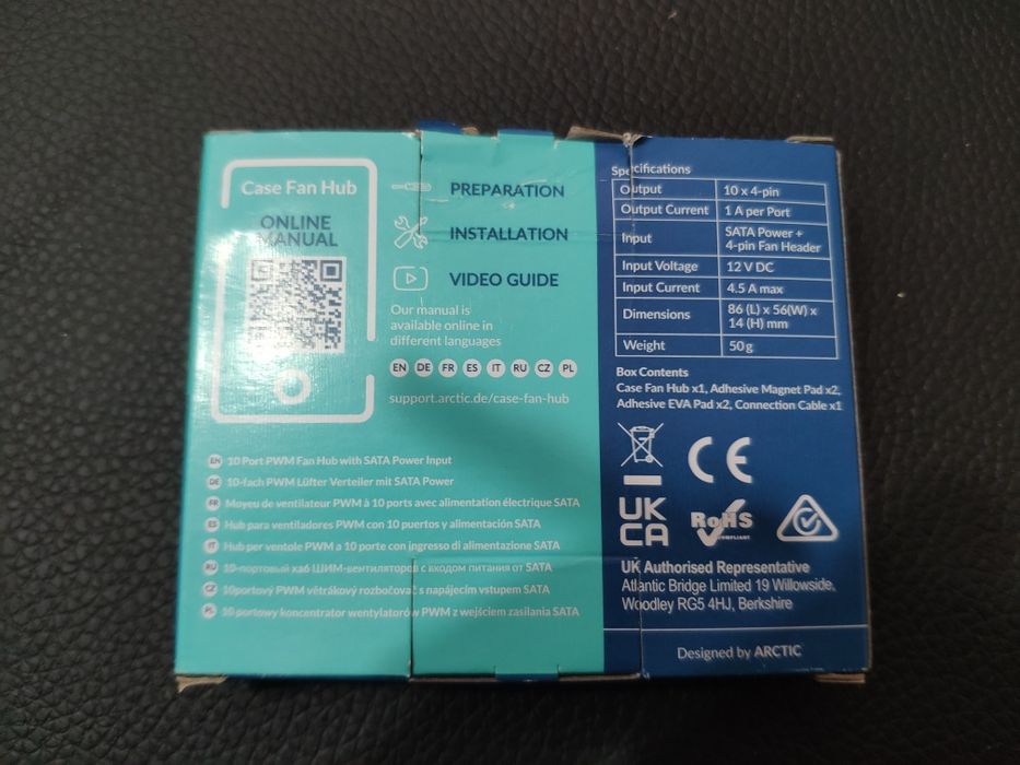 Artic Case fan hub