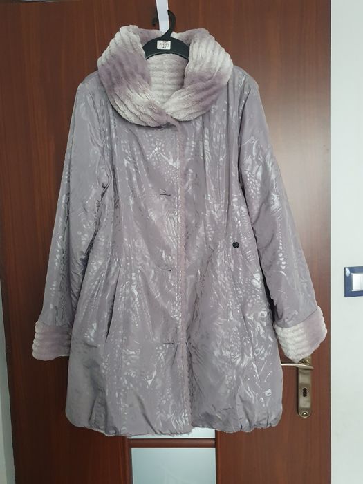 Dwustronna kurtka zimowa damska