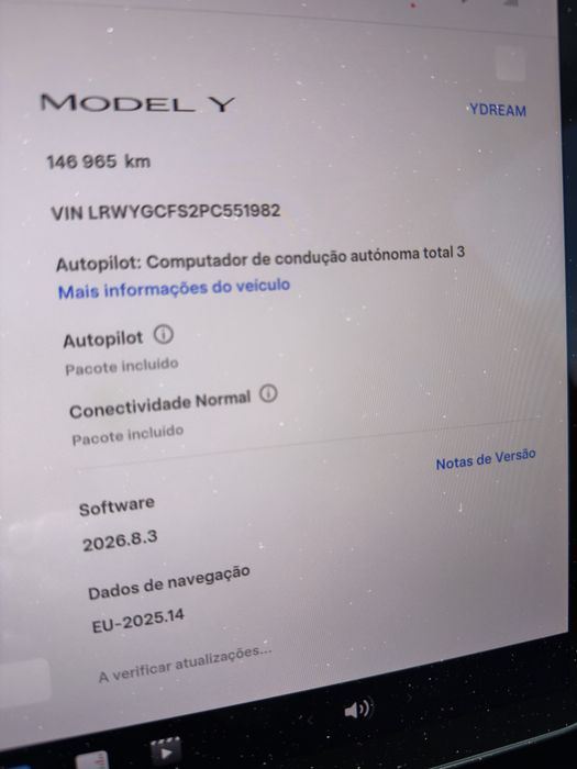 TESLA model Y standard range - 12/2022