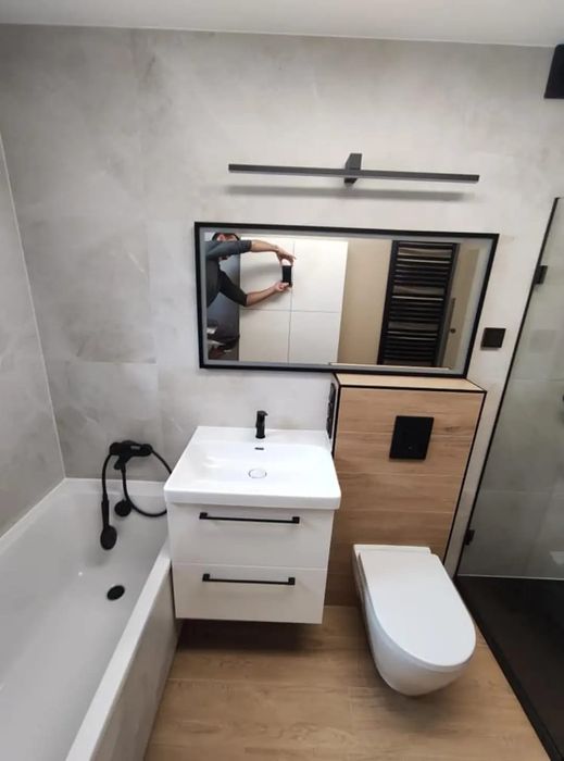 Glazura Malowanie Szpachlowanie Łazienki Remonty budynków Wolneterminy