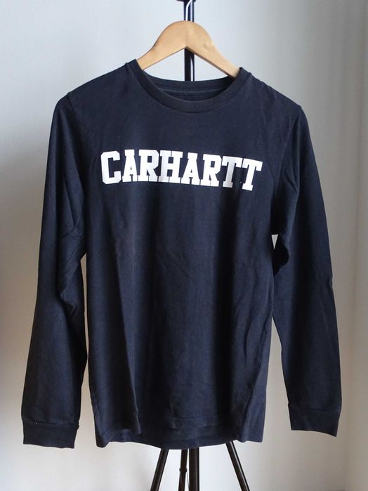 Sweat Carhartt preta sem capuz