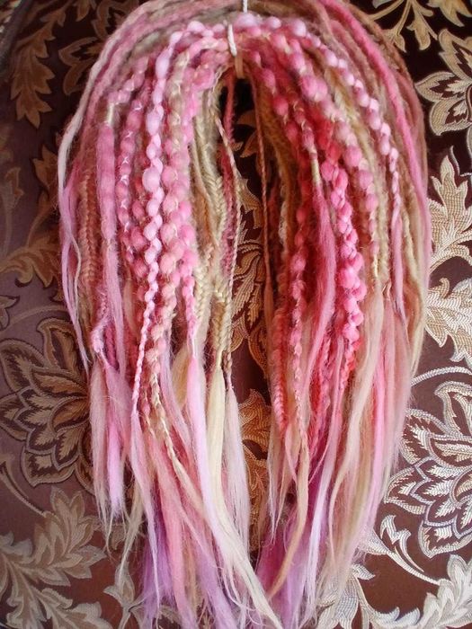 Де-дереди рожево блонд 51 штука. б/у Art Ukraine