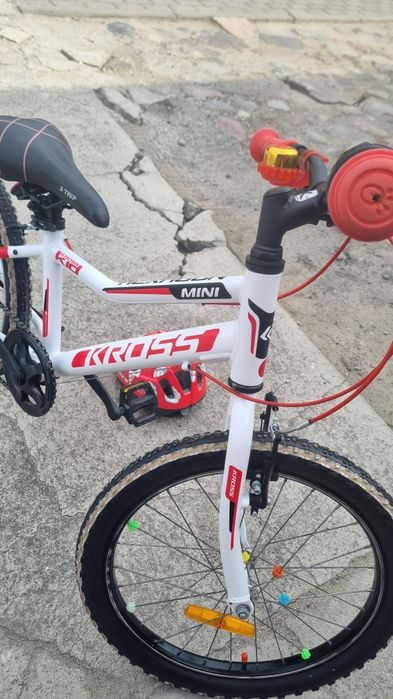 Rower dzieciecy Kross hexagon mini, kola 20cali+kask,bdb