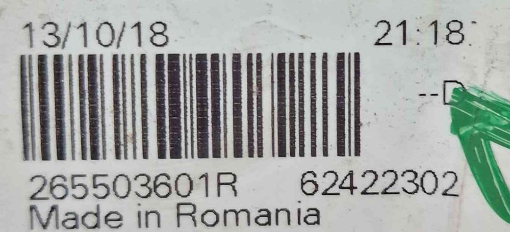 Farolim Direito 265503601R - DACIA DUSTER