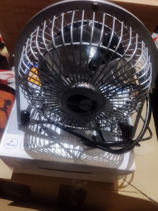 Mini ventoinha ligação USB e carro