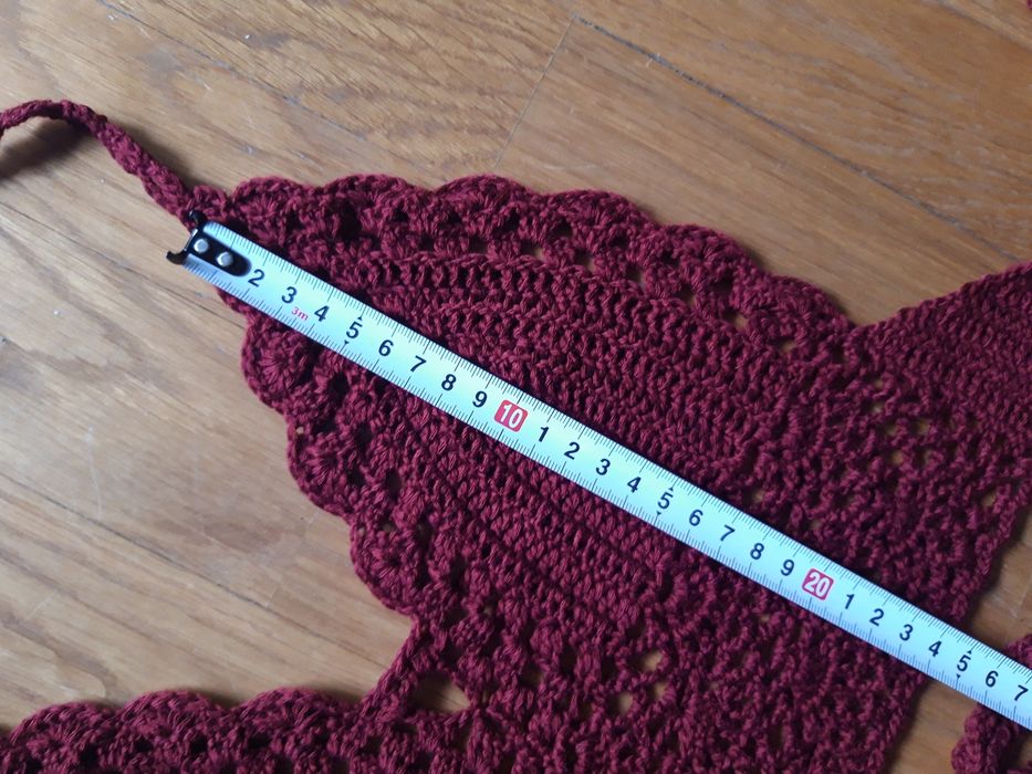 Conjunto de biquini de malha de cor bordeaux - NOVO!