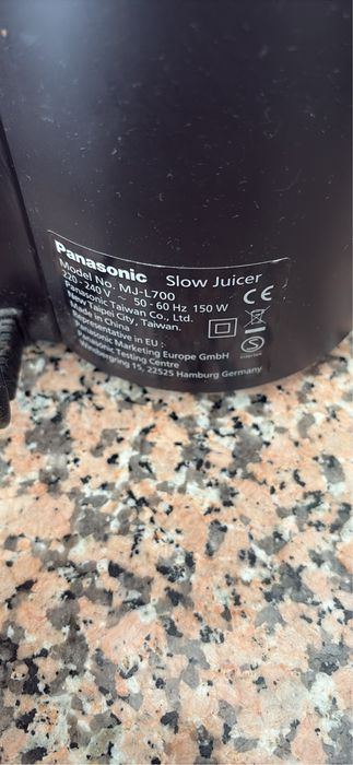 Wyciskarka wolnoobrotowa Panasonic ML J-700