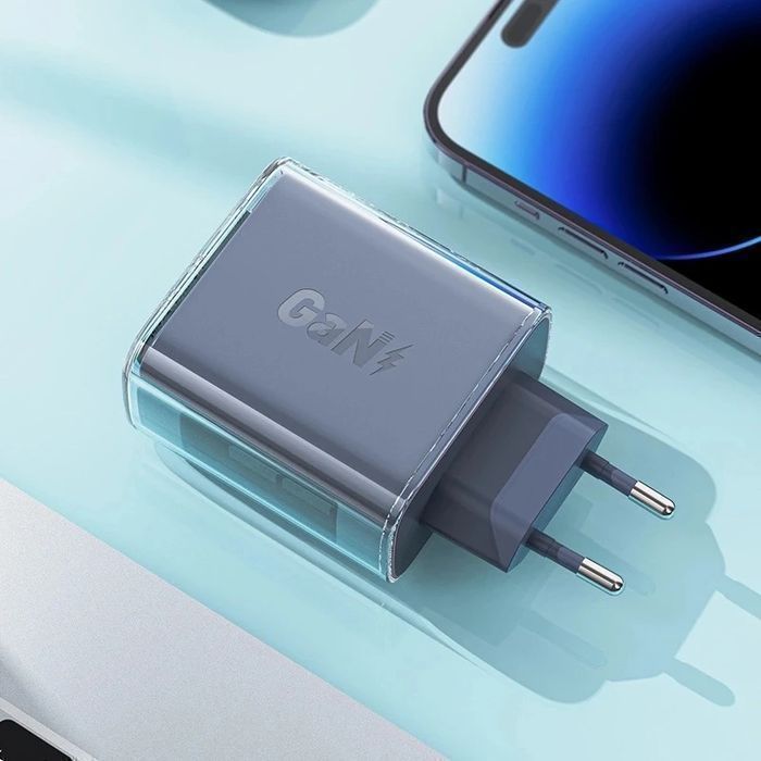 Ładowarka sieciowa Acefast A45 GaN 65W 3 porty USB (1xUSB, 2xUSB-C)