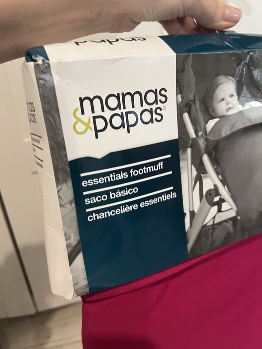 Różowy śpiwór do wózka mamas&papas nowy