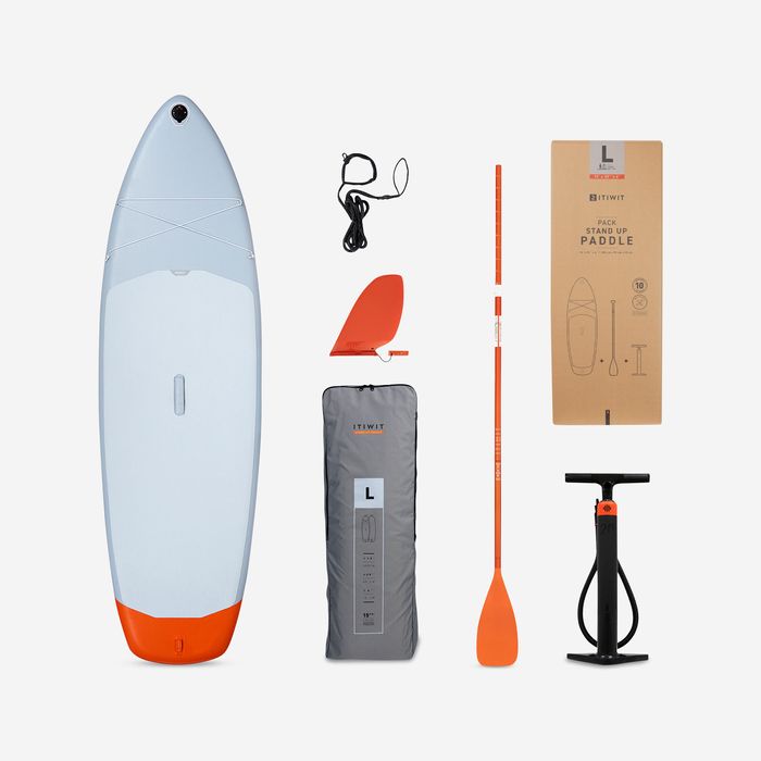 Conjunto de Stand up paddle insuflável (10'/35"/6") 1 ou 2 pessoas