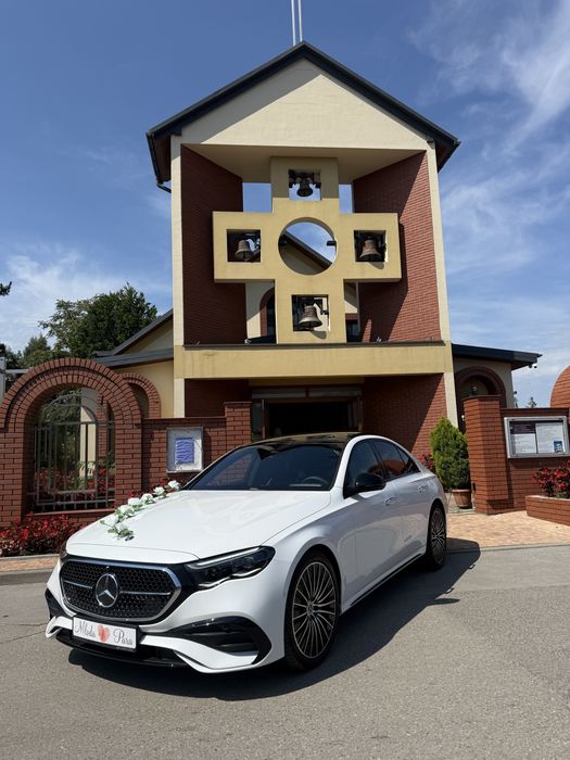Auto Samochód do ślubu Mercedes benz E klasa w214 AMG
