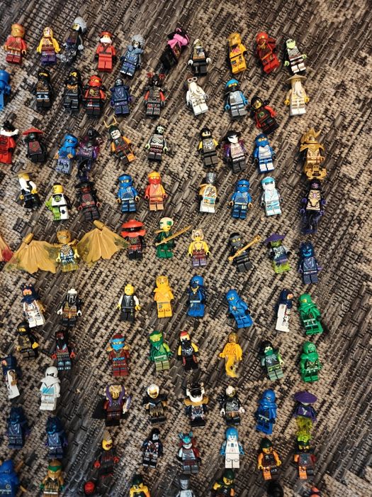 LEGO ninjago minifigurki