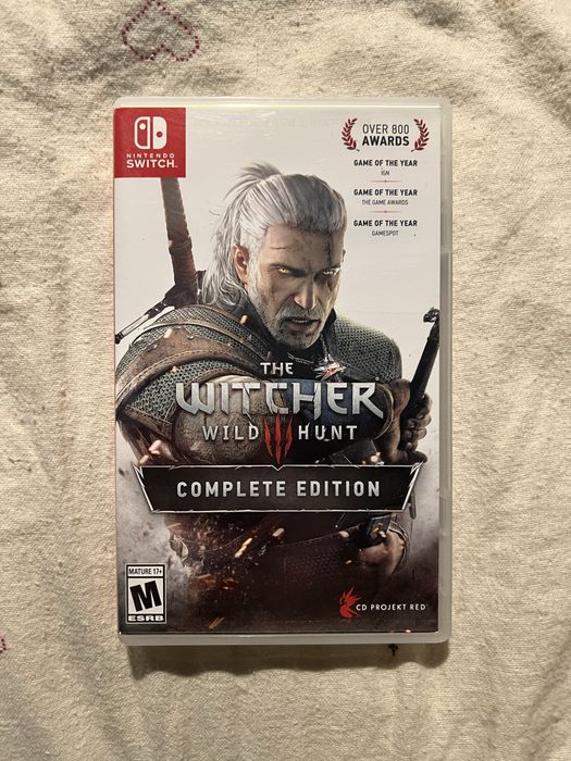 Nintendo Switch Witcher Complete Edition Відьмак картридж