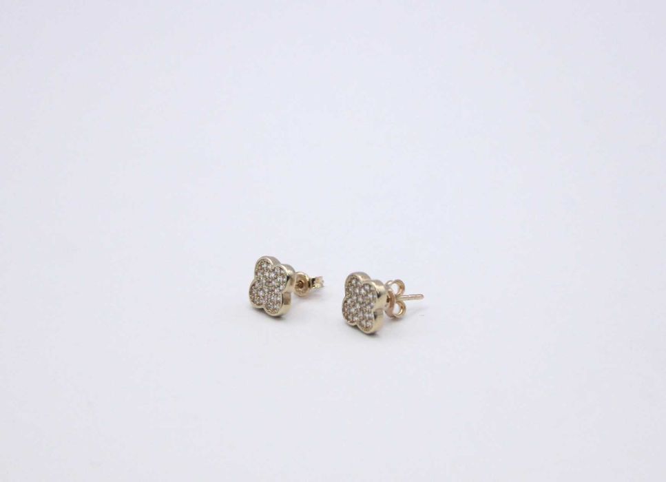 Piękne Nowe Złote Kolczyki P.585 W. 1,79G Nr.438 Rodła