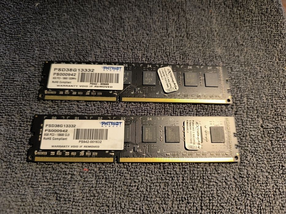 Pamięć RAM 2x 8GB DDR Patriot